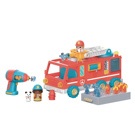 Educational Insights Design + Drill Bolt Buddies Fire Truck 4189
